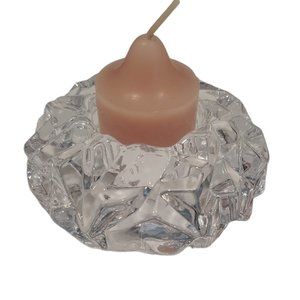 Orrefors Crystal Votive Holder Made in Sweden